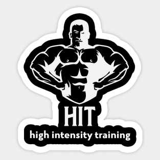 High Intensity Training - HIT Sticker